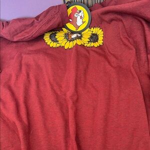 Women’s Red Sunflower Graphic Tee